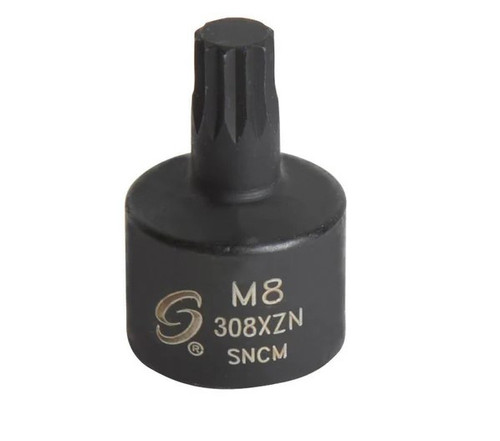 3/8" Dr. M8 Stubby Triple Square  Impact Socket