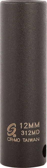 PG145 - 3/8« DR. 12DOUILLE À CHOC DE MM DE PROFONDEUR