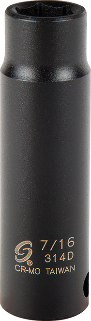 PG152 - 3/8" DR. 7/16" DEEP IMPACT SOCKET