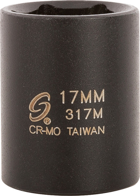 PG152 - 3/8" DR. 17MM IMPACT SOCKET