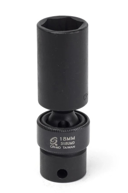 3/8" Dr. 18mm Deep Universal Impact Socket