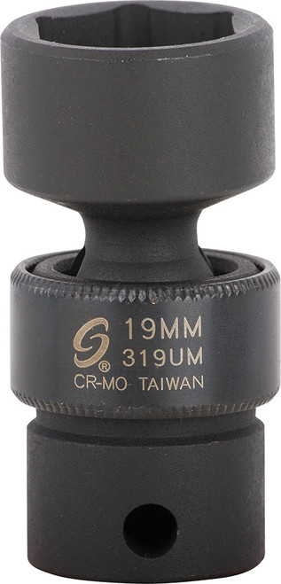 PG152 - 3/8" DR. 19MM DOUILLE À CHOC UNIVERSELLE