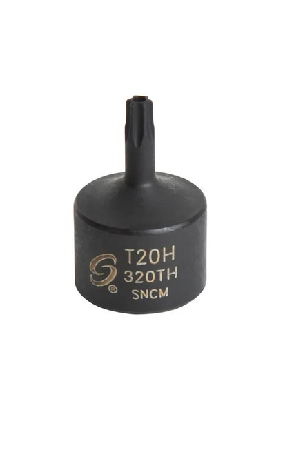 3/8" Dr. T20H Stubby Tamperproof Internal Star Impact Socket