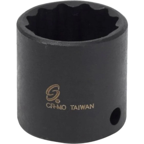 3/8" Dr 21mm 12 Point Impact Socket