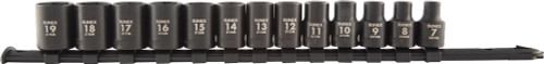 PG141 - 13-PC 3/8" DR. METRIC IMPACT SOCKET SET