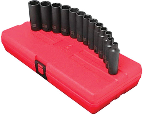 PG141 - 13-PC 3/8" DR. METRIC DEEP IMPACT SOCKET SET