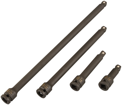 PG154 - 4-PC PRISE 3/8" IMPACT WOBBLE EXT SET