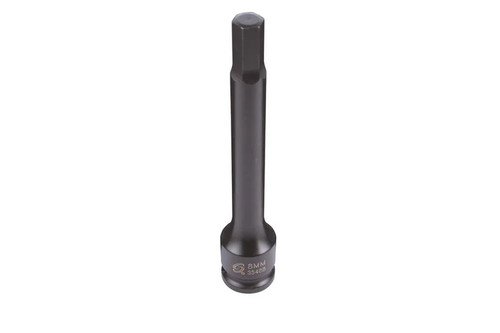3/8" Dr. 8mm Extended Longueur Impact Hex Driver