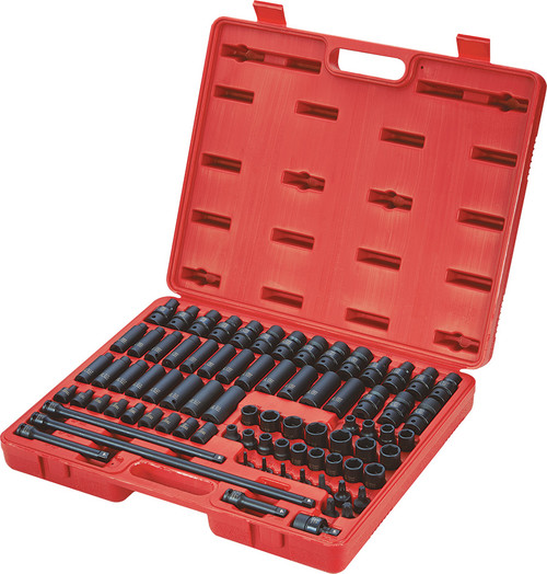 PG148 - 80-PC 3/8" DR. SAE & METRIC IMPACT SOCKET MASTER SET