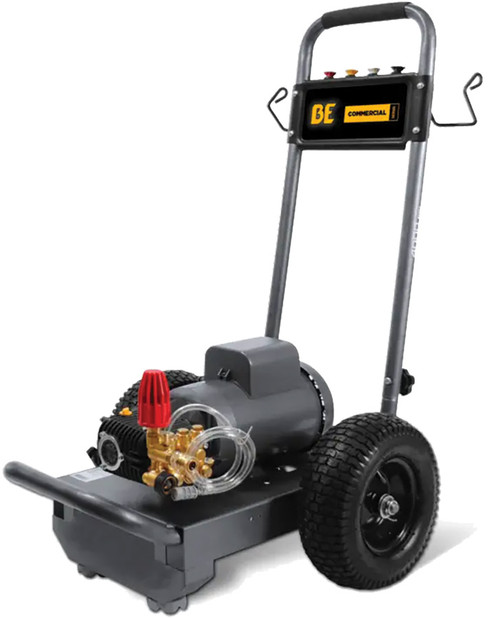 2500 PSI - 3.5 GPM ELECTRIC PRESSURE WASHER WITH 5.0 HP BALDOR MOTOR & GENERAL TRIPLEX PUMP