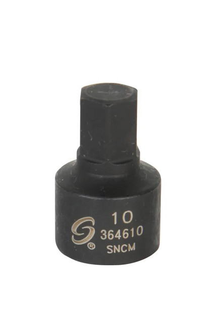 3/8" Dr. 10mm Stubby Impact Hex Driver