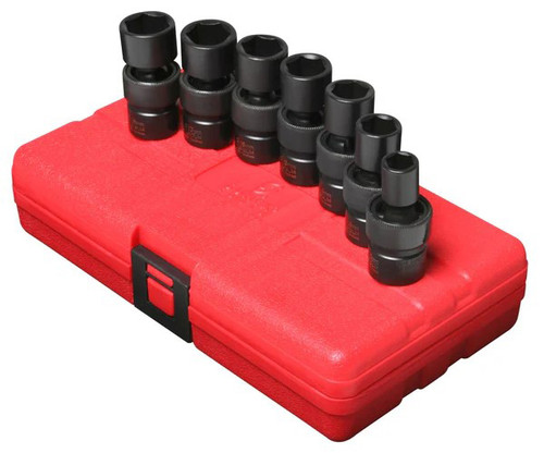 3/8" Dr. Métrique Universal Impact Socket Set