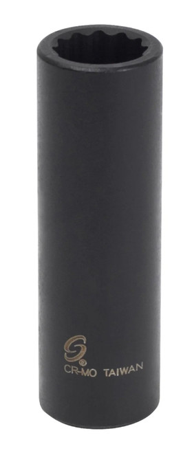 3/8" Dr. 7/16" 12-Point Deep Impact Socket