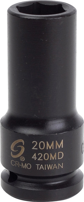 PG139 - 3/4" DR. 20MM DEEP IMPACT SOCKET