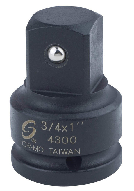 3/4" Dr. 3/4" Female to 1" Male Impact  Adapter