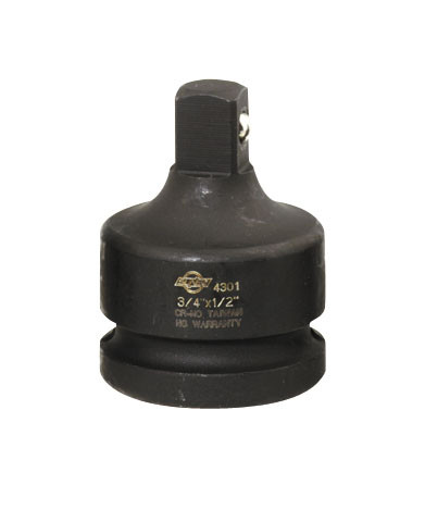 3/4" Dr. 3/4" Female to 1/2" Male Impact Adapter