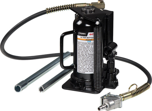 PG227 - 12 TON FULLY WELDED AIR HYDRAULIC BOTTLE JACK