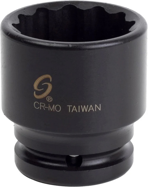 3/4" Dr. 1-3/8" 12-Point Thin Wall Impact Socket