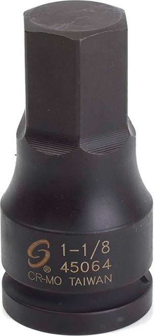 PG153 - DR. 3/4 » DR. 1-1/8 » DOUILLE À IMPACT DE TOURNE-HEX.