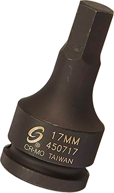 PG160 - 3/4" DR. 17MM HEX DRIVER IMPACT SOCKET