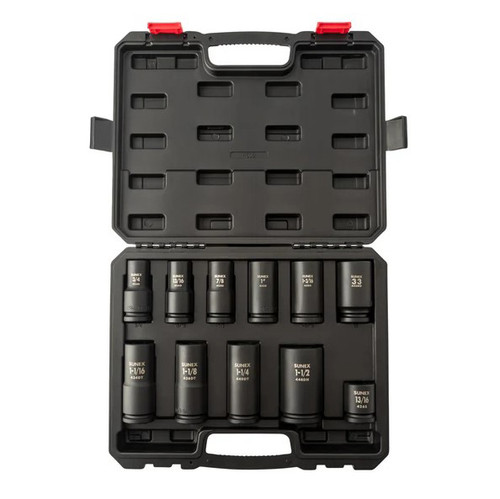 3/4" Dr. 11pc. Wheel Service Impact Socket Set