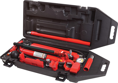 PG310 - 10 TON HYDRAULIC PORT-A-JACK COMPLETE STARTER KIT FOR COLLISION REPAIR