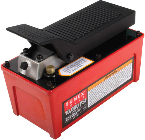 PG238 - POMPE À PIED/HYDRAULIQUE À AIR DE 10 000 PSI
