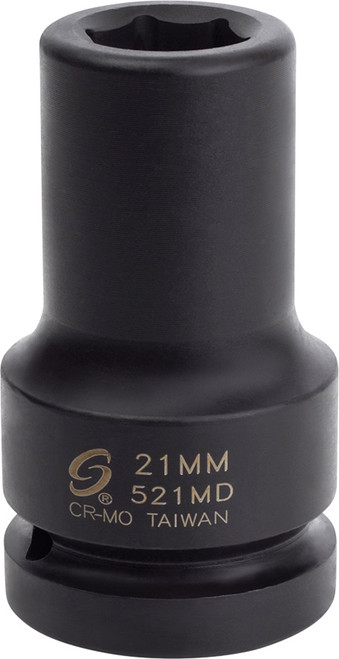 PG153 - DOUILLE À CHOCS DE 1" DR. 21 MM DE PROFONDEUR