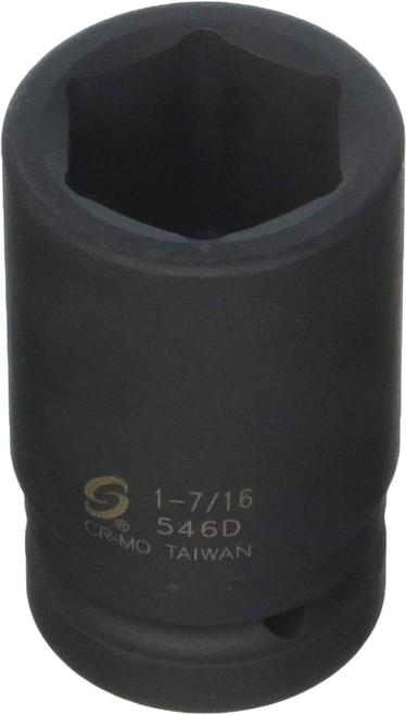 PG153 - 1" DRIVE, 1-7-16", 6 POINT DEEP IMPACT SOCKET