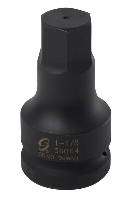 1 » Dr Hex Driver Socket 1 1/8 »
