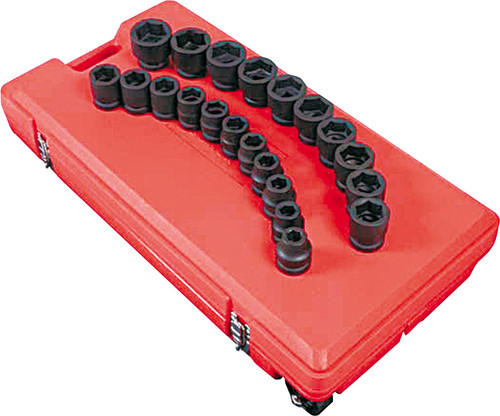 PG141 - 21-PC PRISE 1" JEU DE DOUILLES D’IMPACT SAE