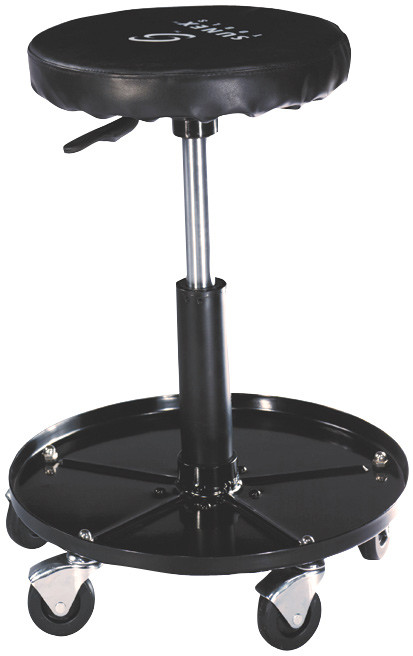 PG302 - SIÈGE D’ATELIER PNEUMATIQUE PROFESSIONNEL AVEC PLATEAU À OUTILS DE 1" DE PROFONDEUR