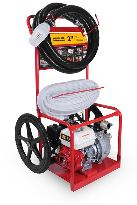 2" FIREFIGHTING WATER PUMP KIT WITH HONDA GX200 ENGINE, 126 GPM