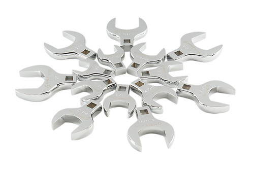 PG155 - 14-PC 1/2" DRIVE SAE JUMBO CROWFOOT WRENCH SET