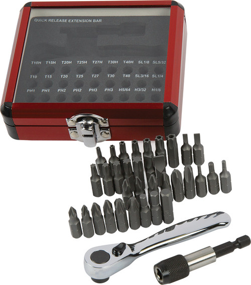 PG184 - 38-PC MINI RATCHET/BIT SET