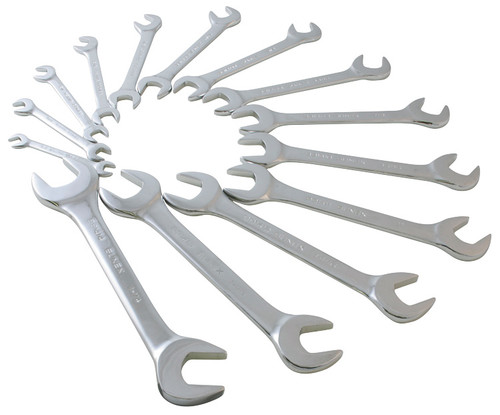 PG154 - METRIC ANGLED WRENCH SET, 6MM – 19MM