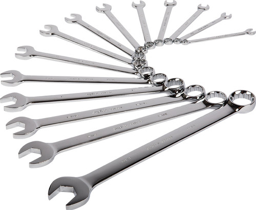PG163 - 14 PC V-GROOVE SAE COMBINATION WRENCH SET