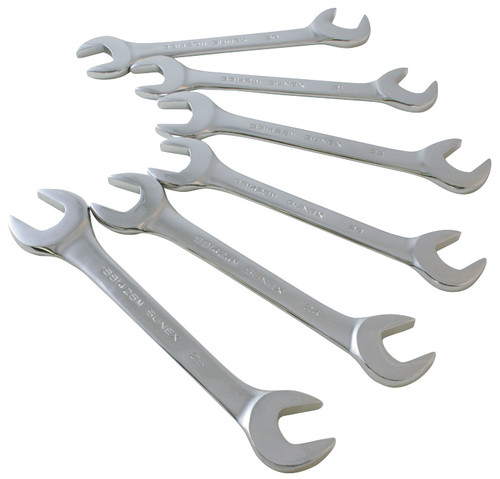 ENSEMBLE DE CLÉS À MOLETTE INCLINÉE JUMBO SAE À PANNEAUX SURÉLEVÉS