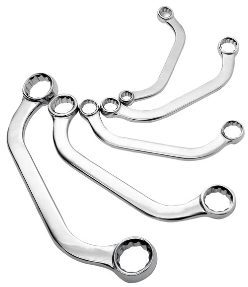 PG167 - 5-PC METRIC HALF MOON WRENCH ST