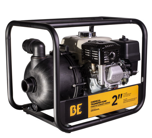 POMPE DE TRANSFERT CHIMIQUE DE 2" AVEC MOTEUR HONDA GX200, 154 GPM