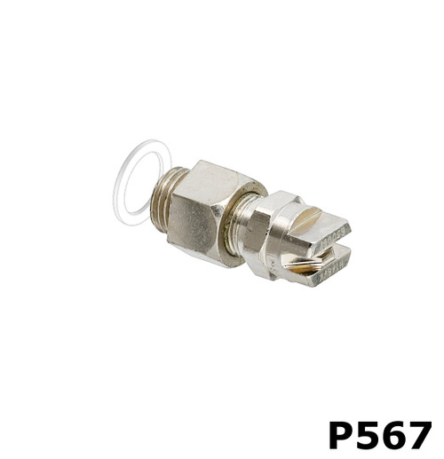 Flat Spray Nozzle (Coarse) with Adapter (Includes P108 Washer)