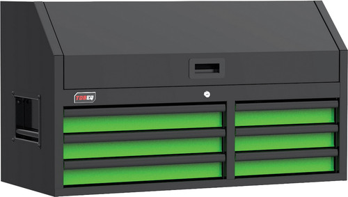 41" 6-DRAWER TOP CHEST, LIME GREEN