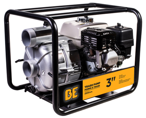 PG232 - 3" SEMI-TRASH TRANSFER PUMP WITH HONDA GX200 ENGINE, 264 GPM