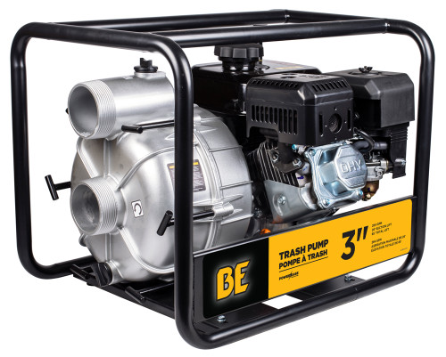 PG237 - POMPE DE TRANSFERT SEMI-POUBELLE DE 3" AVEC MOTEUR POWEREASE 225, 264 GPM
