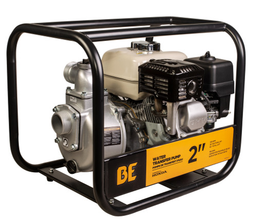 PG247 - POMPE DE TRANSFERT D’EAU DE 2" AVEC MOTEUR HONDA GX200, 158 GPM