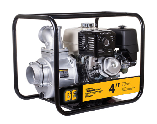 4" WATER TRANSFER PUMP WITH HONDA GX390 ENGINE, 430 GPM