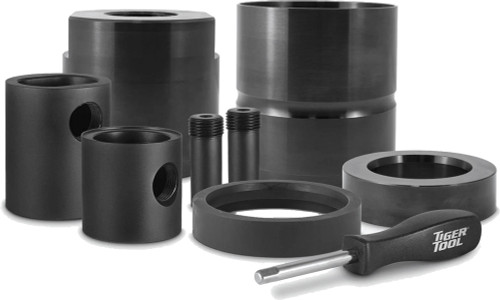 PG331 - PIN & BUSHING ADAPTER FOR FREIGHTLINER AIRLINER & PETERBILT LOW AIR LEAF, 20 TON PULL FORCE, USE W/ #TGR-15000