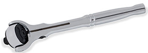 PRISE 1/4" Tête pivotante Cliquet
