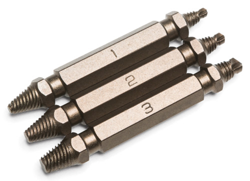 3 pc. Damaged Screw Extractor Set