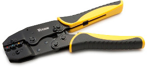 Ratcheting Wire Terminal Crimper